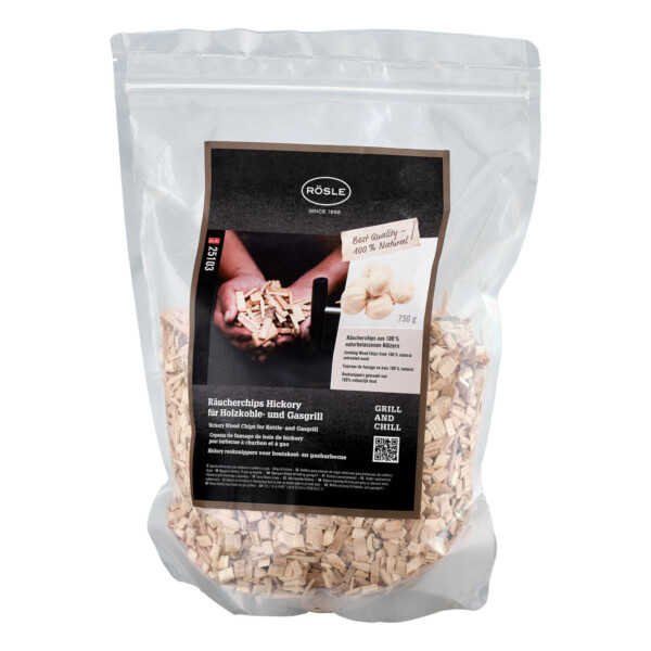 Rosle Hickory Wood Chips 750g