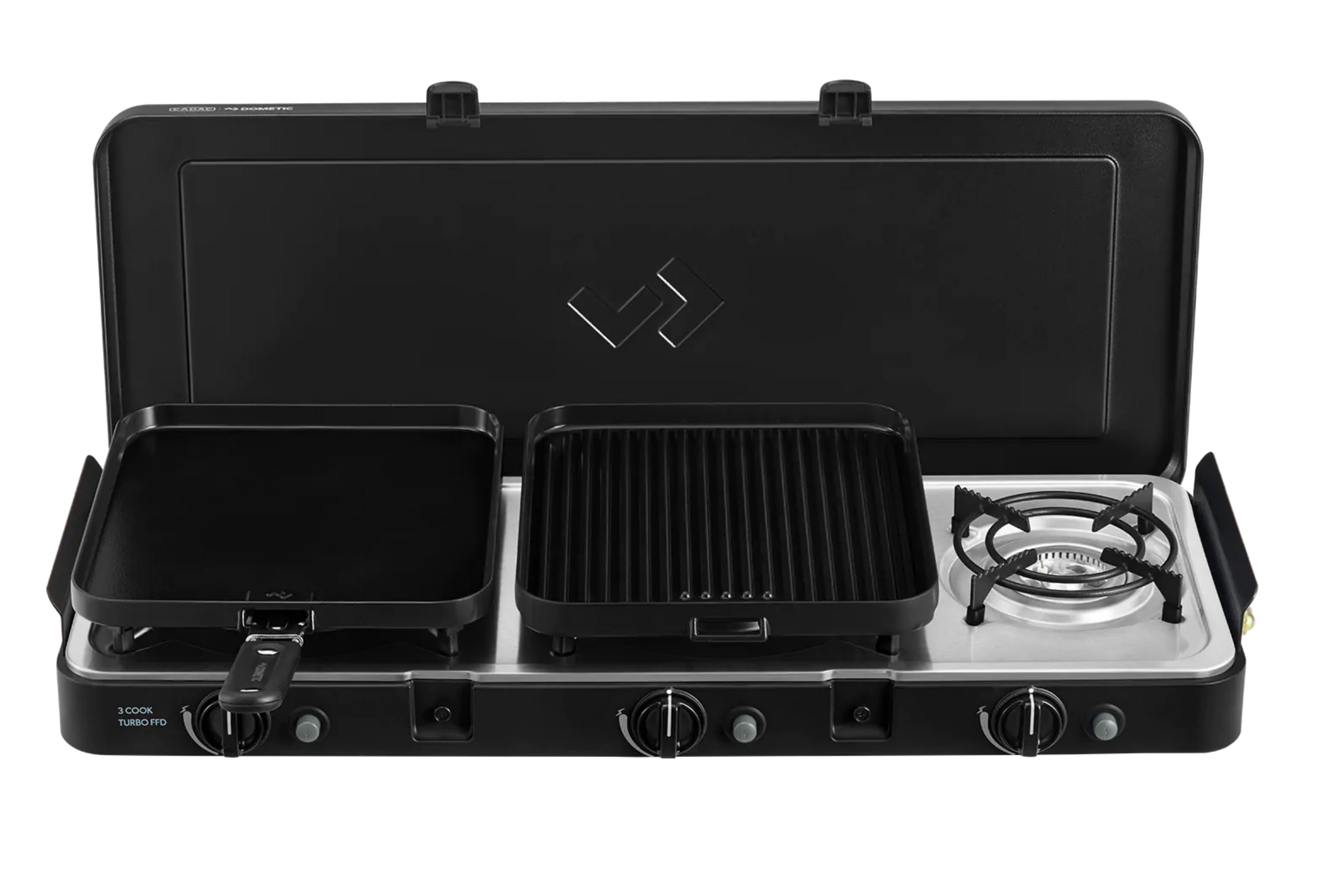 CADAC 2 Cook Ribbed Grill Plate - Image 3