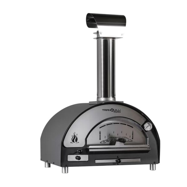 Tranquilli Forni Direct Fire Oven ARDE BABY Anthracite Grey