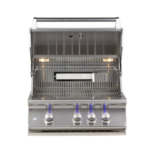 Tahuna 3-Burner Built-In BBQ – 304 Stainless Steel LPG