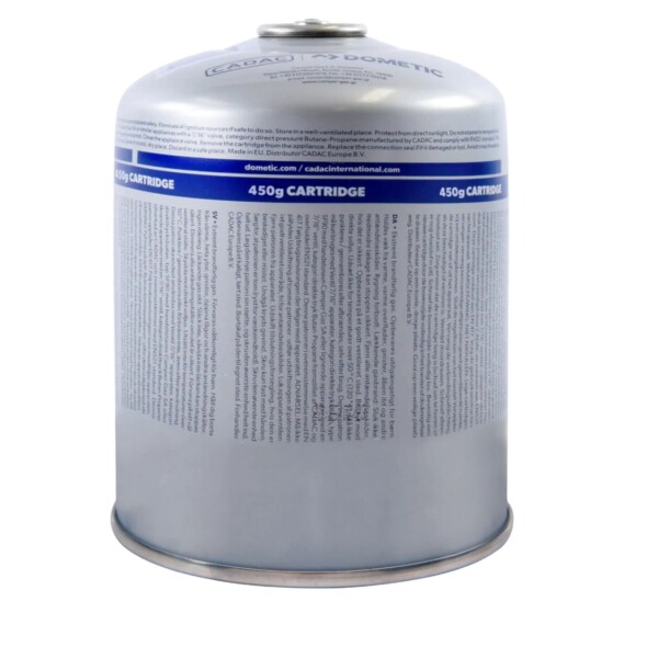 Cadac Gas Cartridge – 445g Threaded Valve