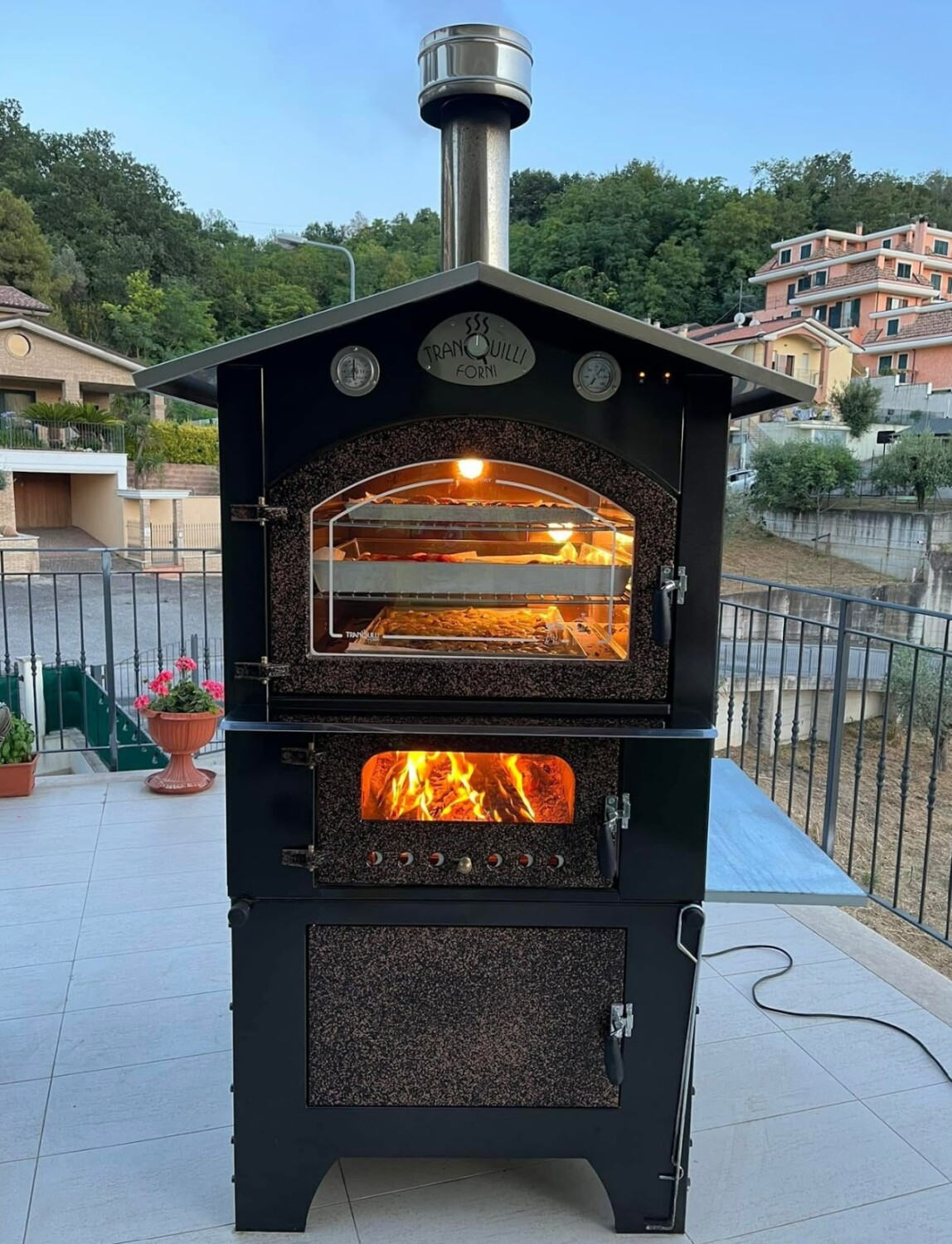 Tranquilli Forni Wood Fired Oven Giove Classic 80x65 - Image 2