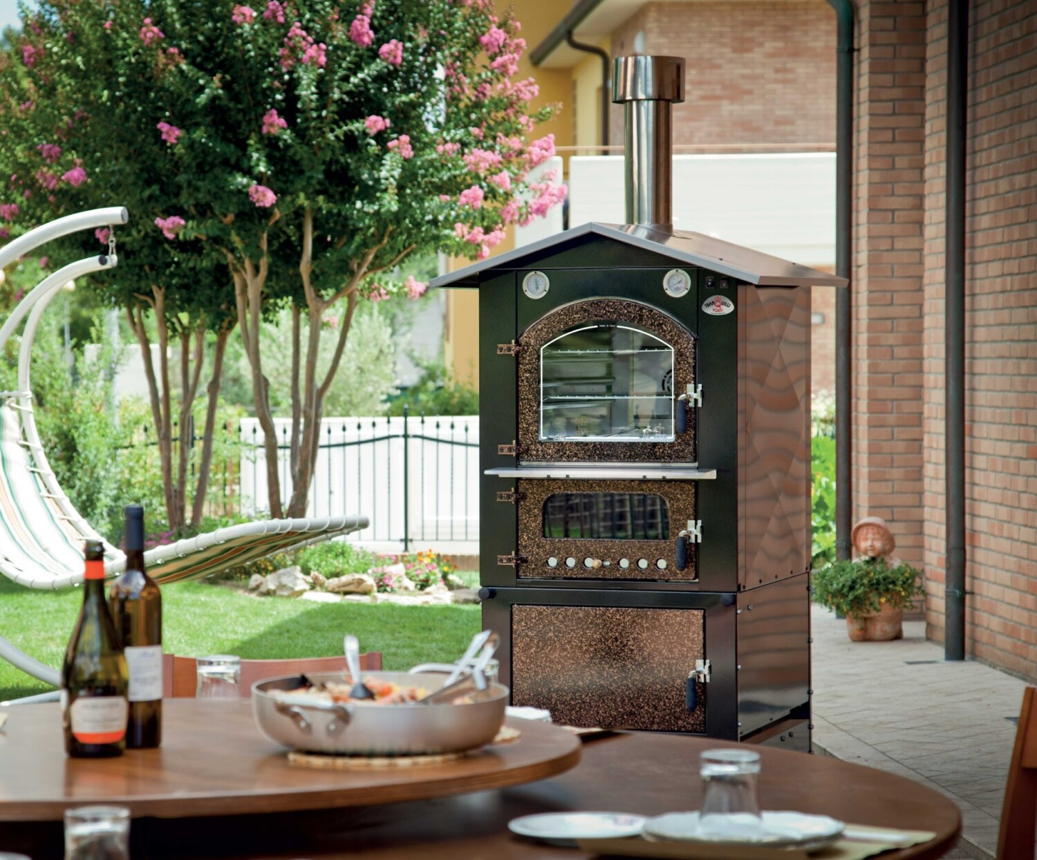 Tranquilli Forni Wood Fired Oven Giove Classic 80x65 - Image 6
