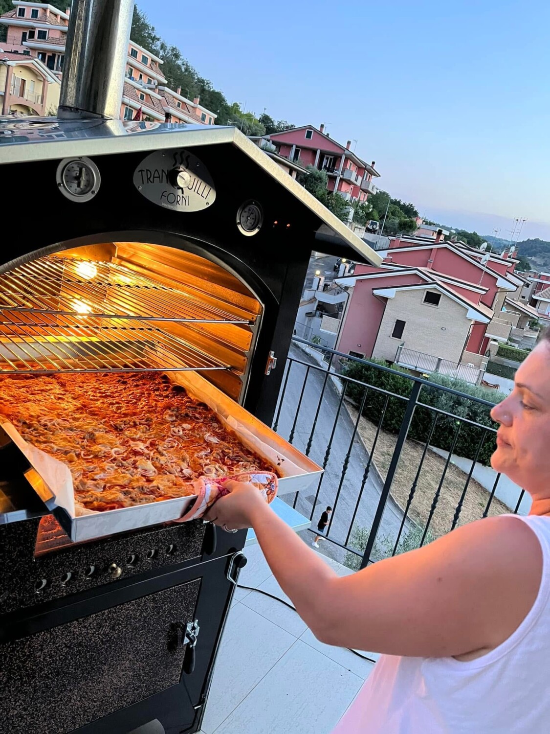 Tranquilli Forni Wood Fired Oven Giove Classic 80x65 - Image 7