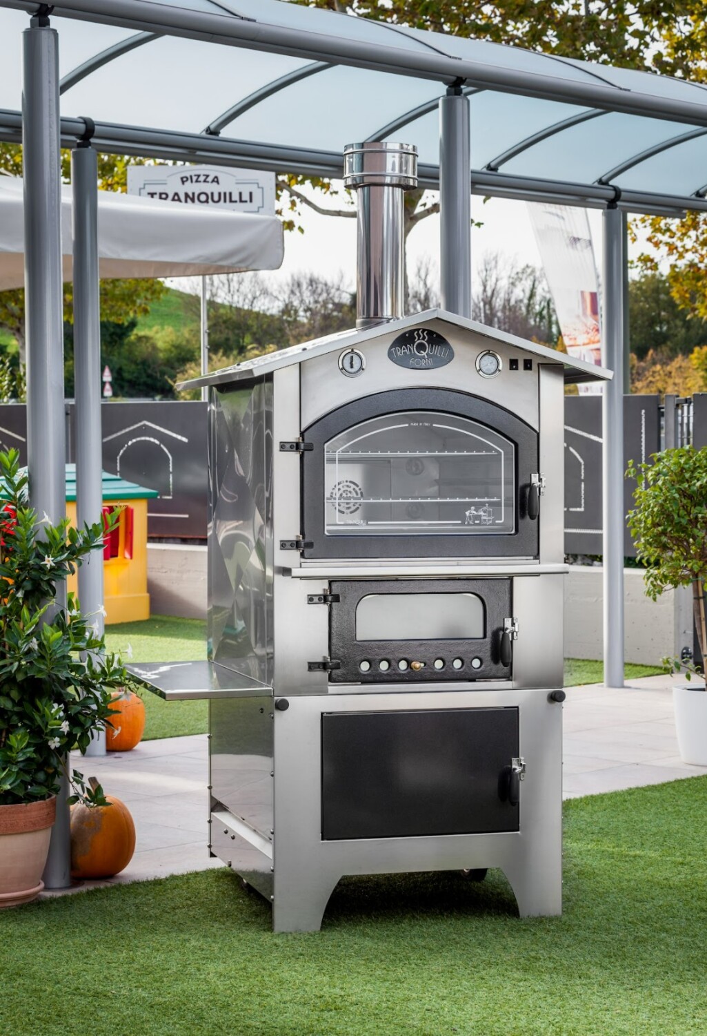 Tranquilli Forni Wood Fire Oven Jolly 80x48 - Image 4