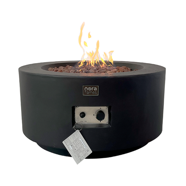 Fuji D80 Gas Fire Table – Black