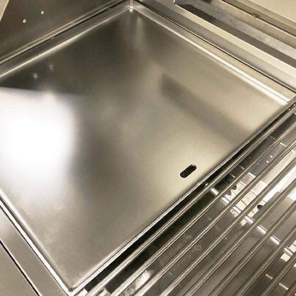 Tahuna 4-Burner Stainless Steel Flat Griddle Plate