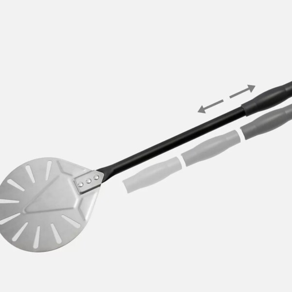 Tranquilli Forni Aluminium Pizza Turning Peel L.120cm D.18