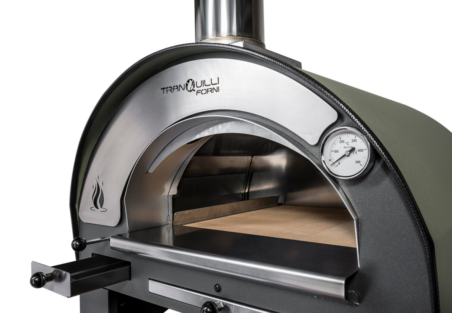 Tranquilli Forni Direct Fire Oven ARDE MAXI Green - Image 13