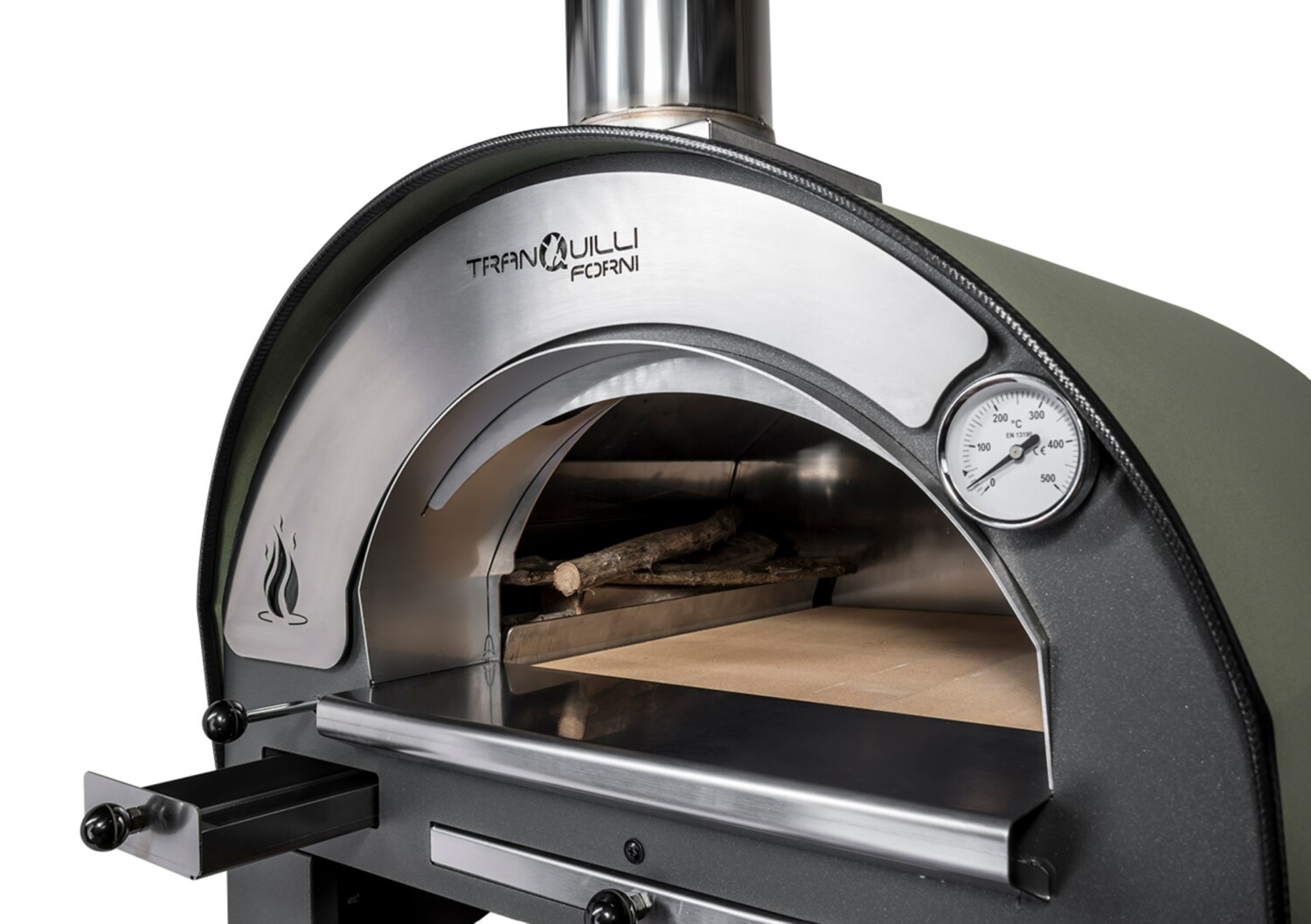 Tranquilli Forni Direct Fire Oven ARDE MAXI Green - Image 14