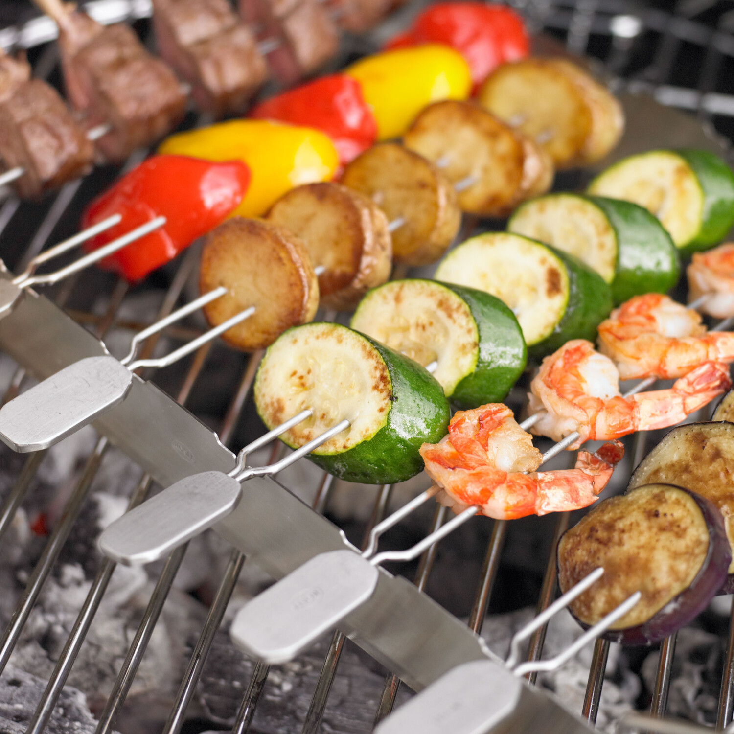 Rack with Grill Skewers 6 pcs - Image 2