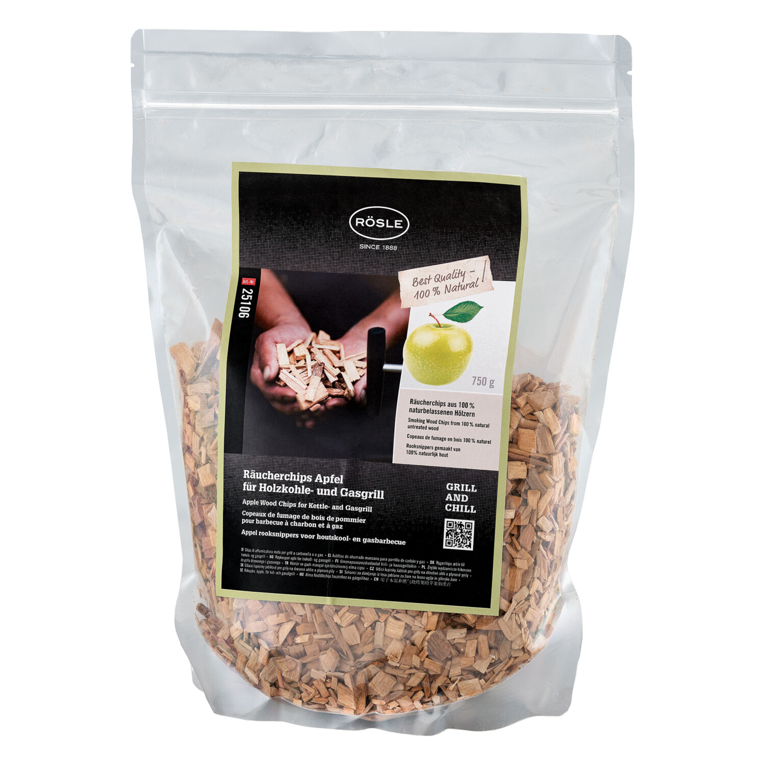 Apple Wood Chips 750 g