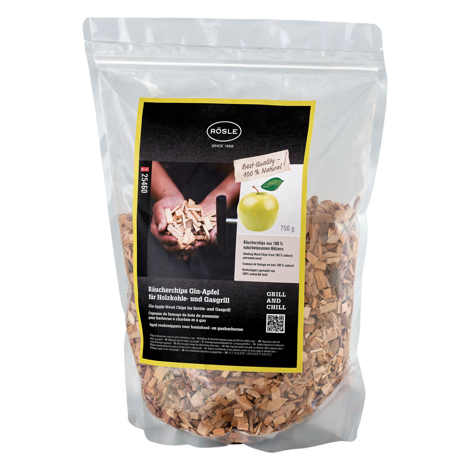 Gin Apple Wood Chips 750 g