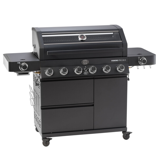 BBQ-Station VIDERO PRO G6-S Vario+ 30mbar Black