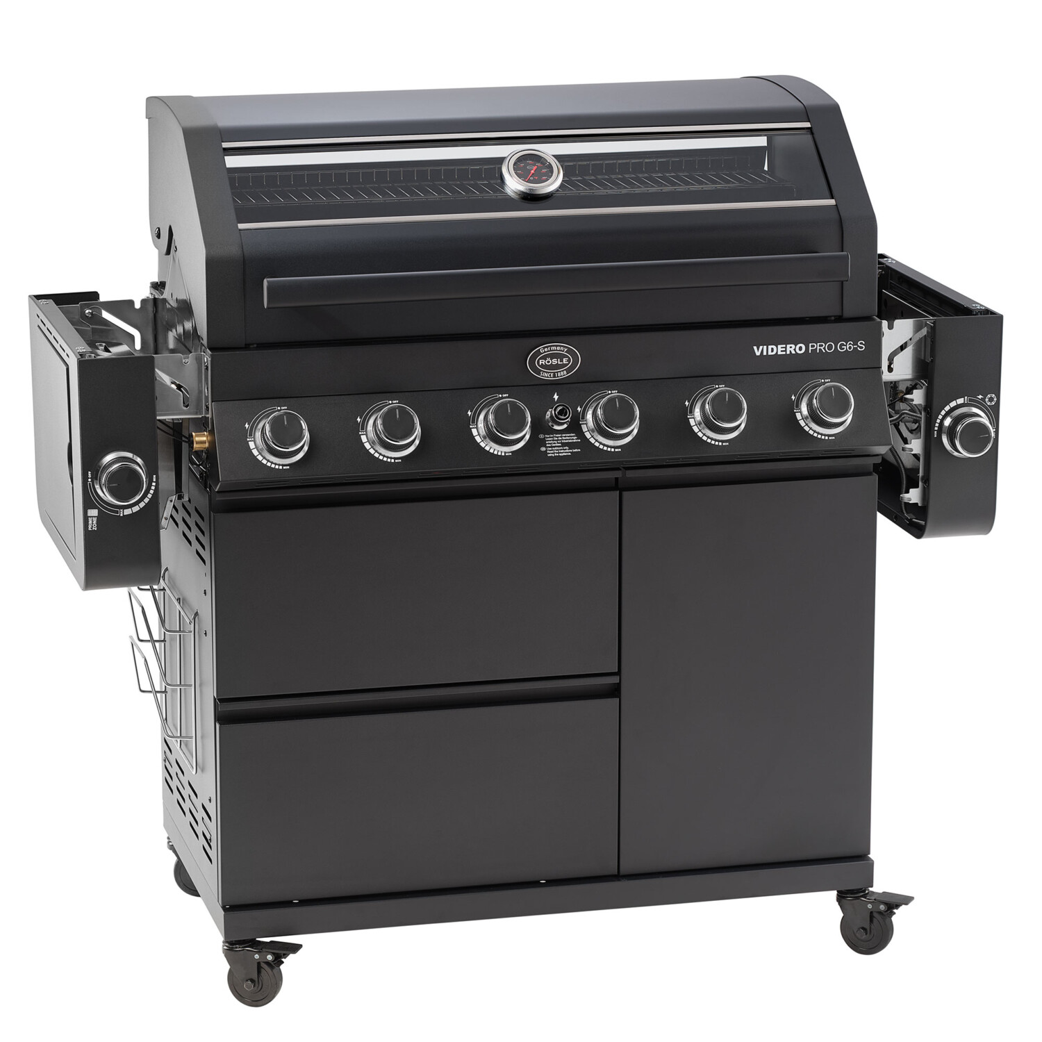 BBQ-Station VIDERO PRO G6-S Vario+ 30mbar Black - Image 9